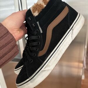 Vans Black and Brown Women's Sneakers
